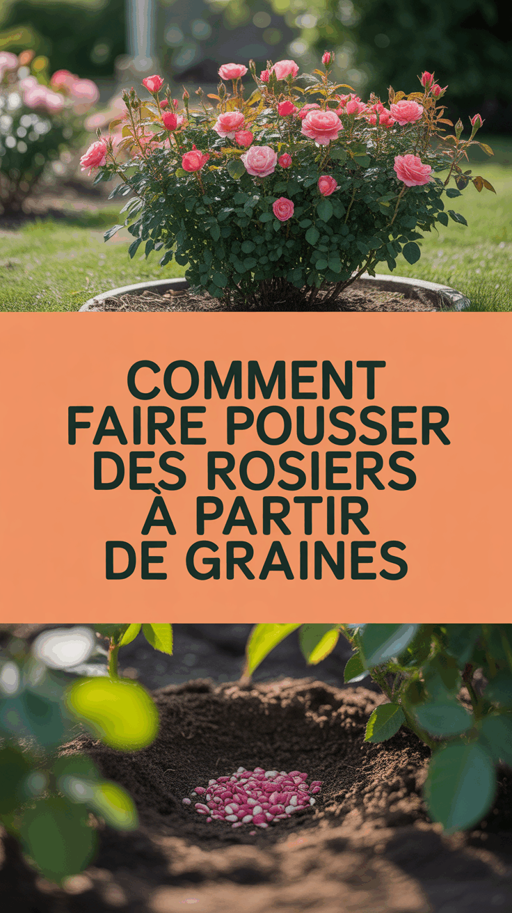 Comment faire pousser des rosiers à partir de graines