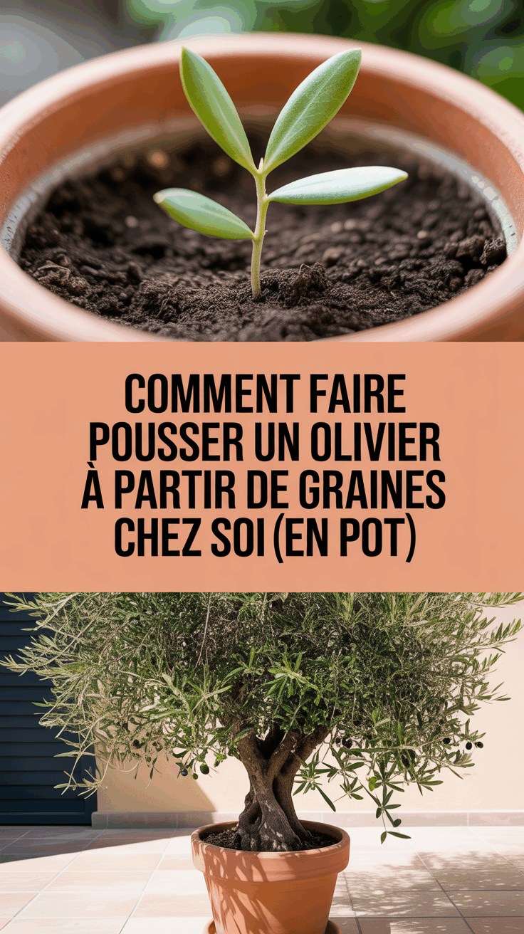Comment faire pousser un olivier à partir de graines chez soi (en pot)