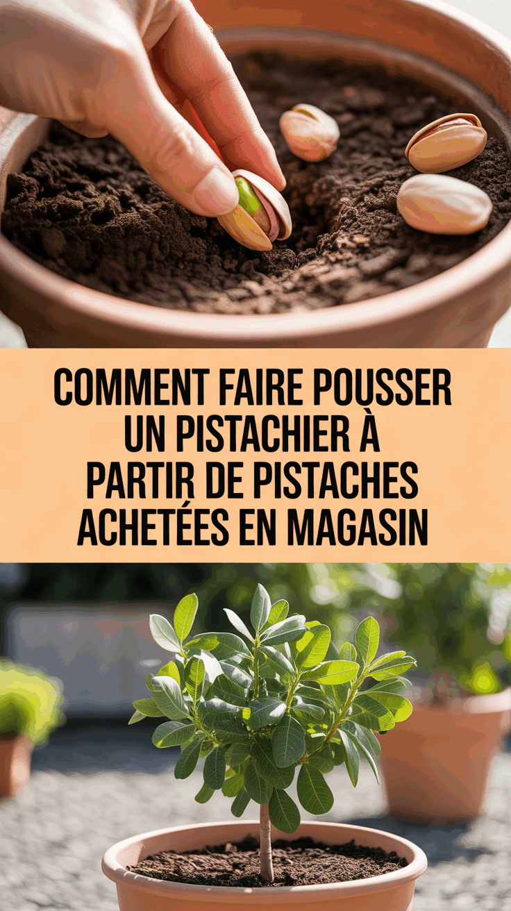 Comment faire pousser un pistachier à partir de pistaches achetées en magasin