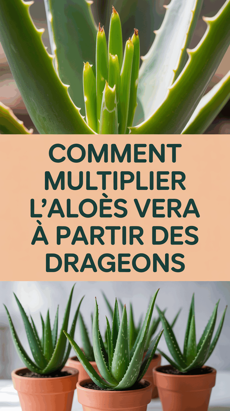 Comment multiplier l&rsquo;aloès vera à partir des drageons