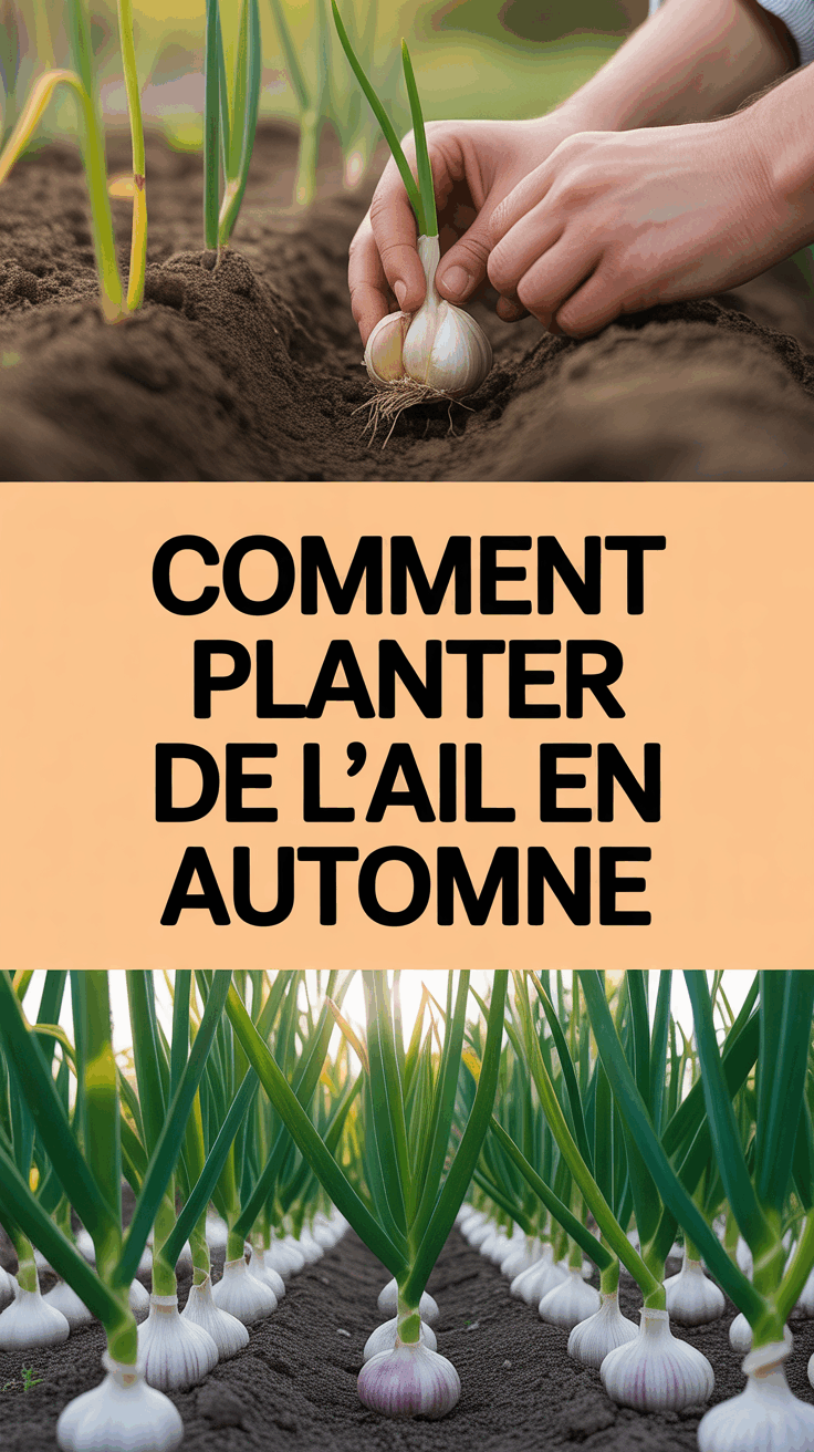 Comment planter de l&rsquo;ail en automne