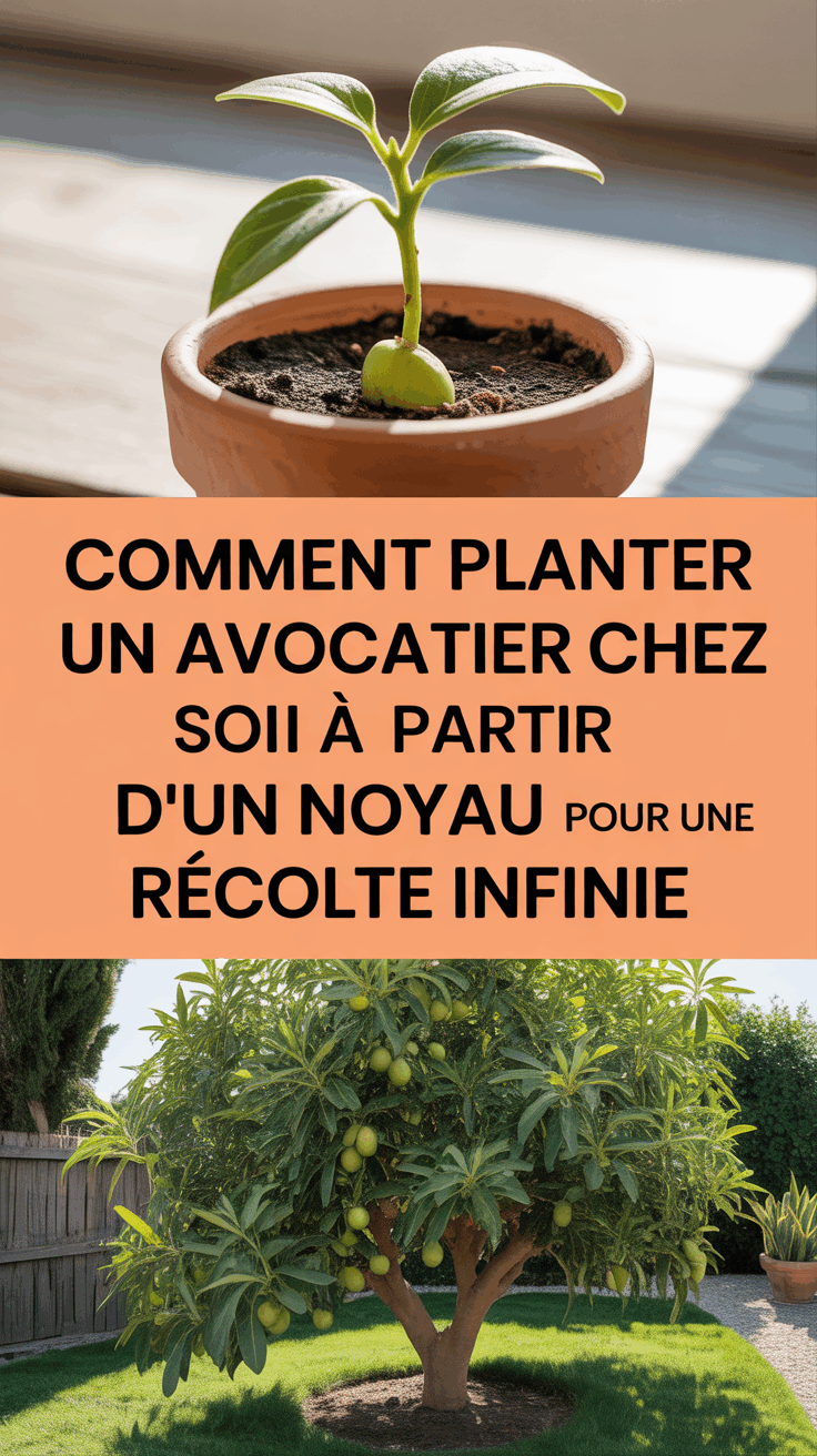 Comment planter un avocatier chez soi à partir d’un noyau pour une récolte infinie
