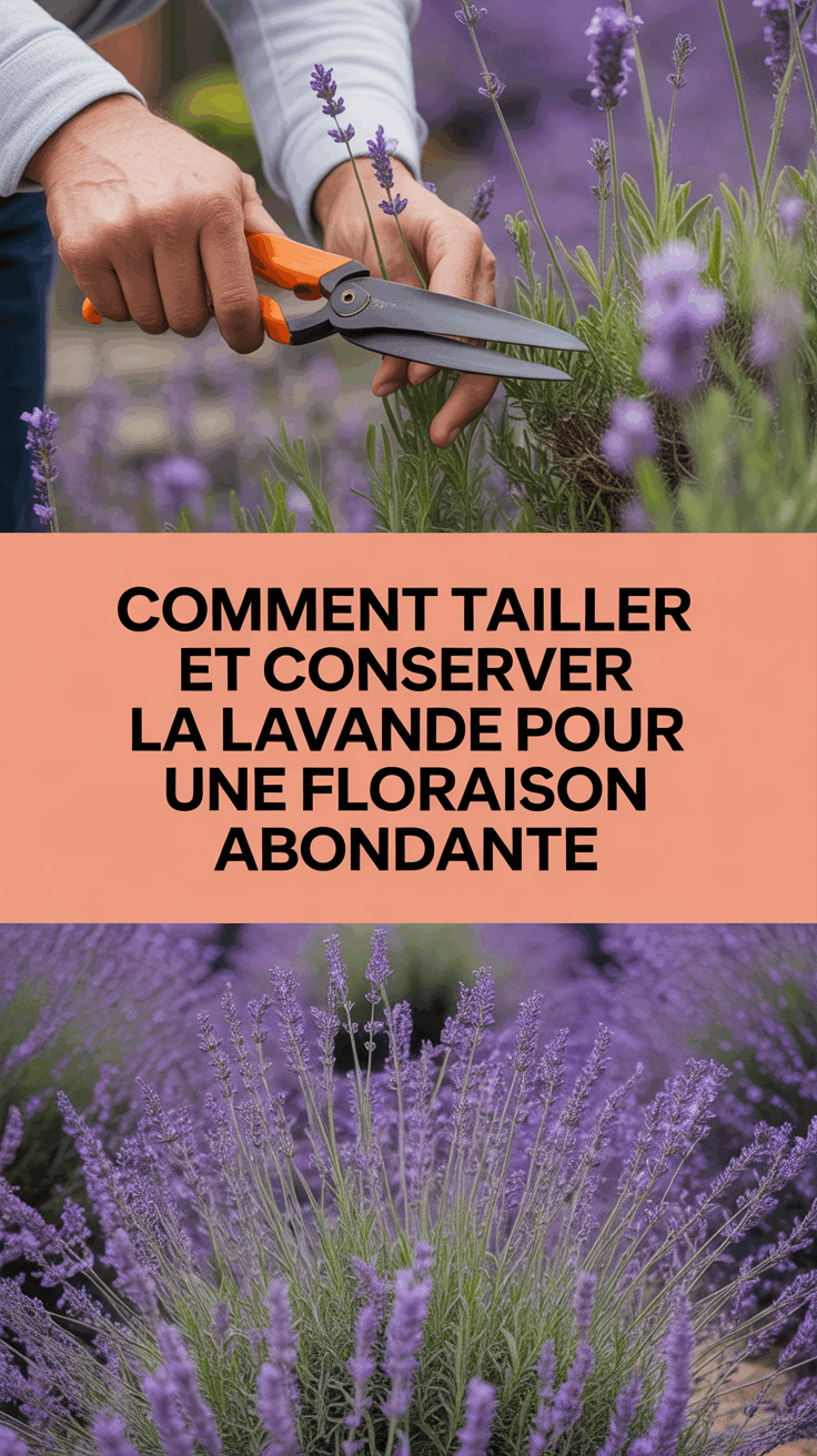 Comment tailler et conserver la lavande pour une floraison abondante