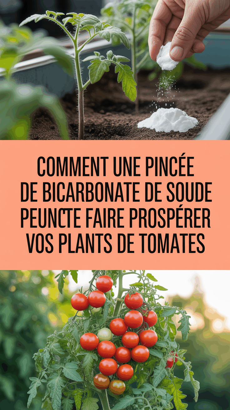 Comment une pincée de bicarbonate de soude peut faire prospérer vos plants de tomates