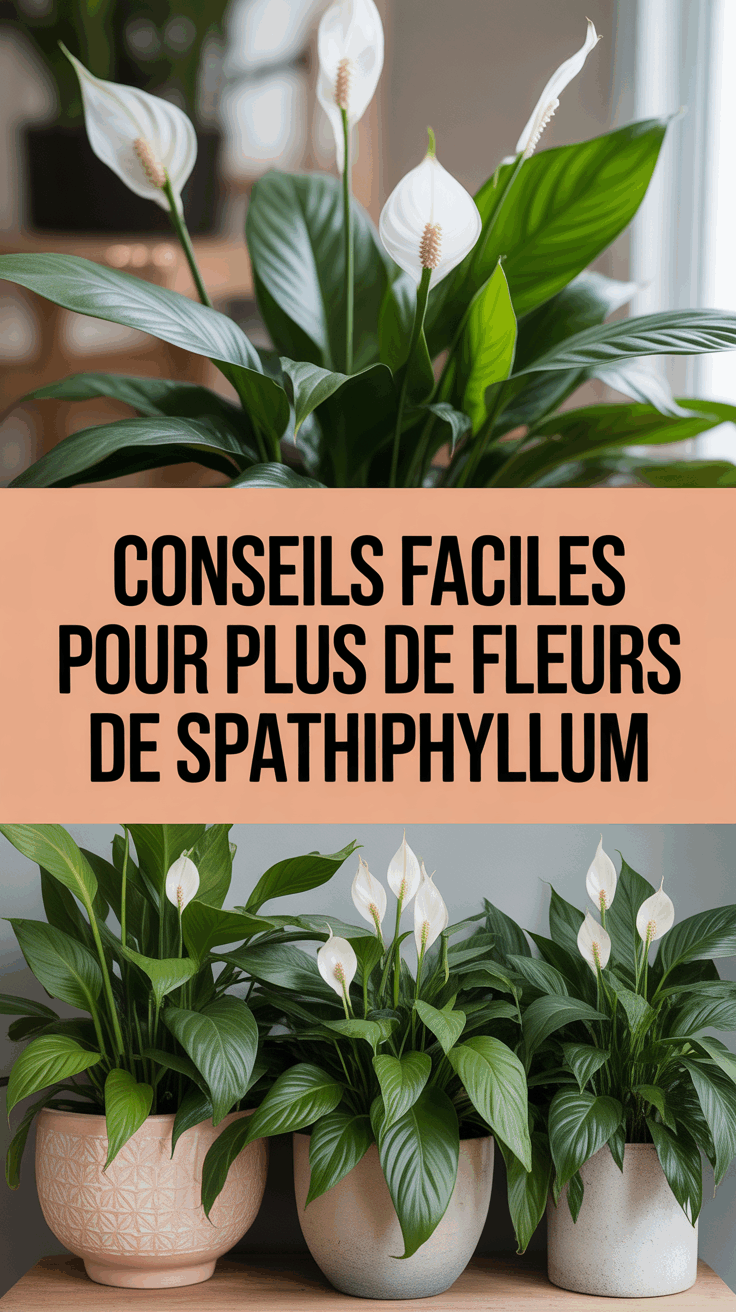 Conseils Faciles pour Plus de Fleurs de Spathiphyllum