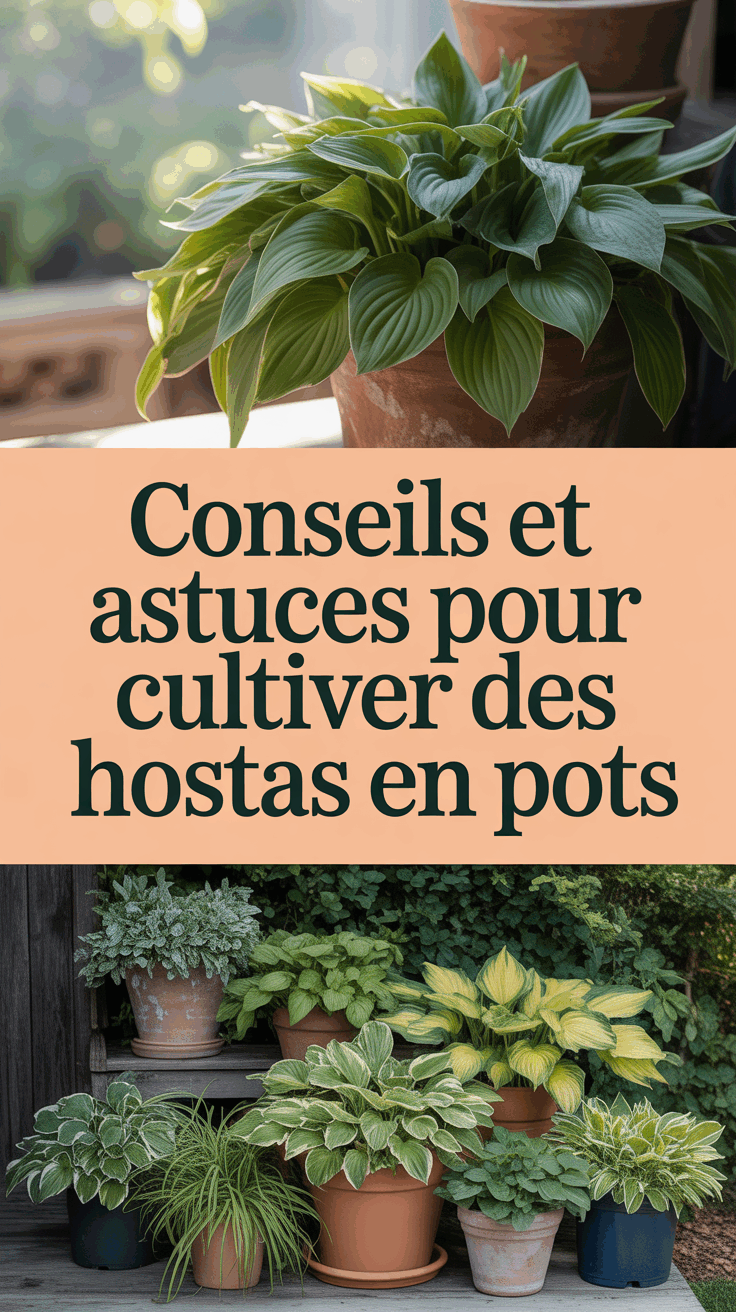 Conseils et astuces pour cultiver des hostas en pots