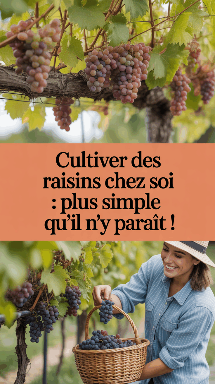 Cultiver des raisins chez soi : plus simple qu’il n’y paraît !