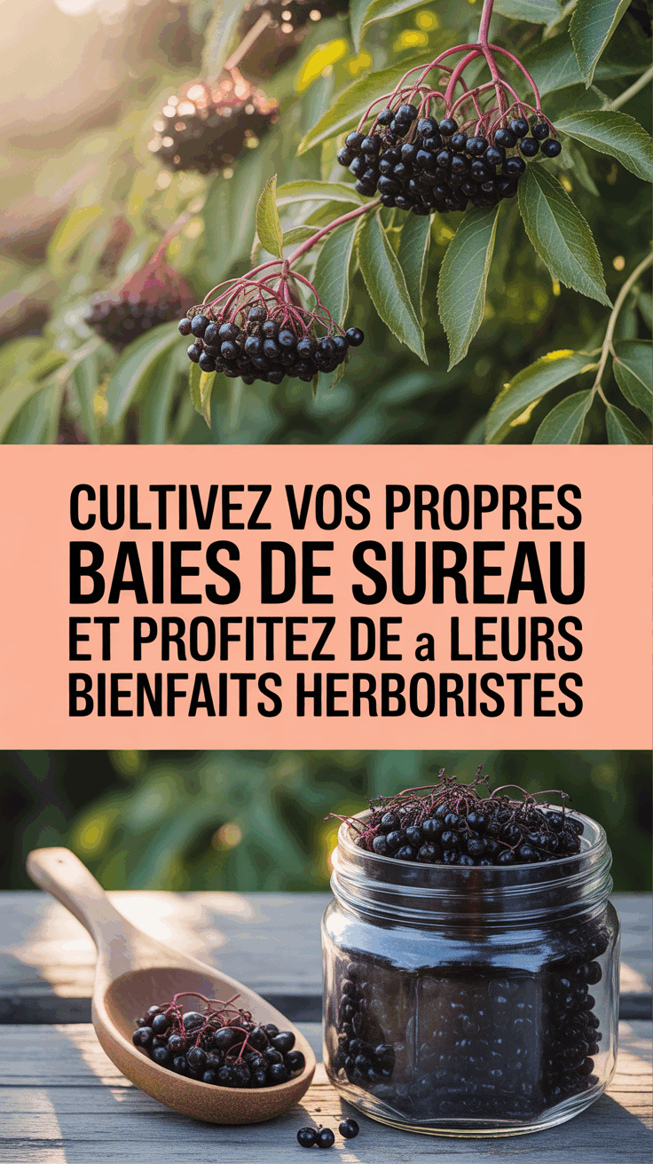 Cultivez vos propres baies de sureau et profitez de leurs bienfaits herboristes