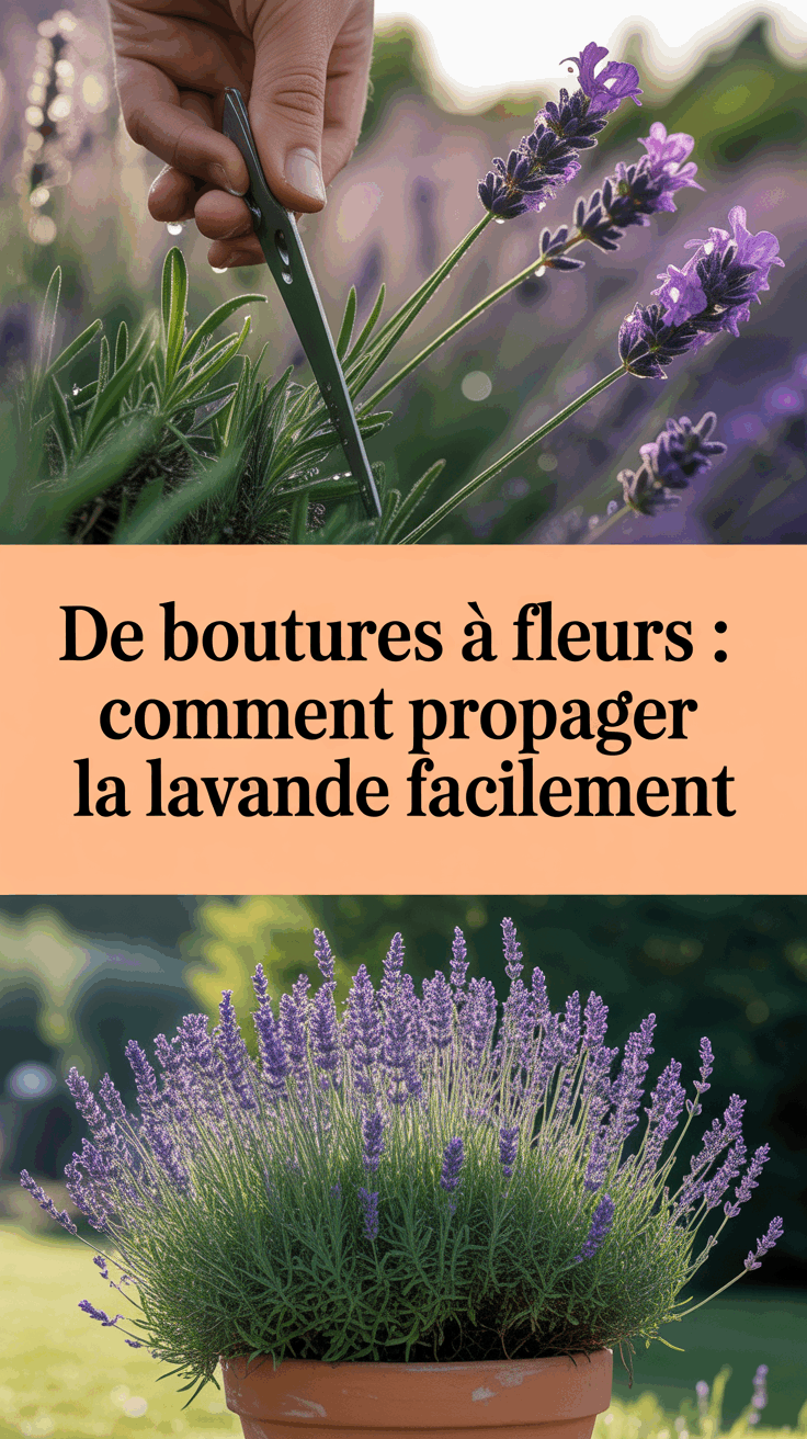 De Boutures à Fleurs : Comment Propager la Lavande Facilement