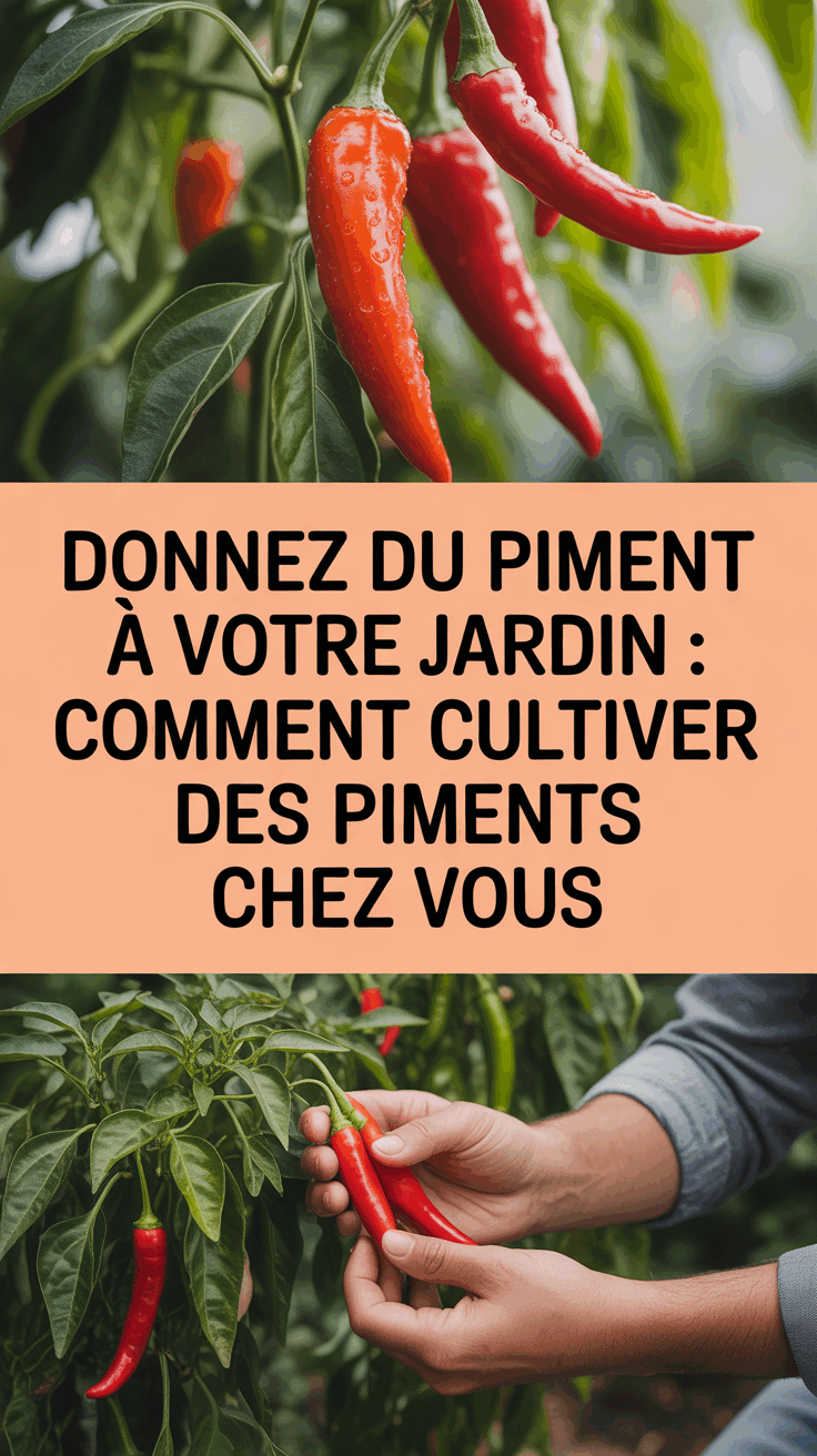 Donnez du Piment à Votre Jardin : Comment Cultiver des Piments chez Vous