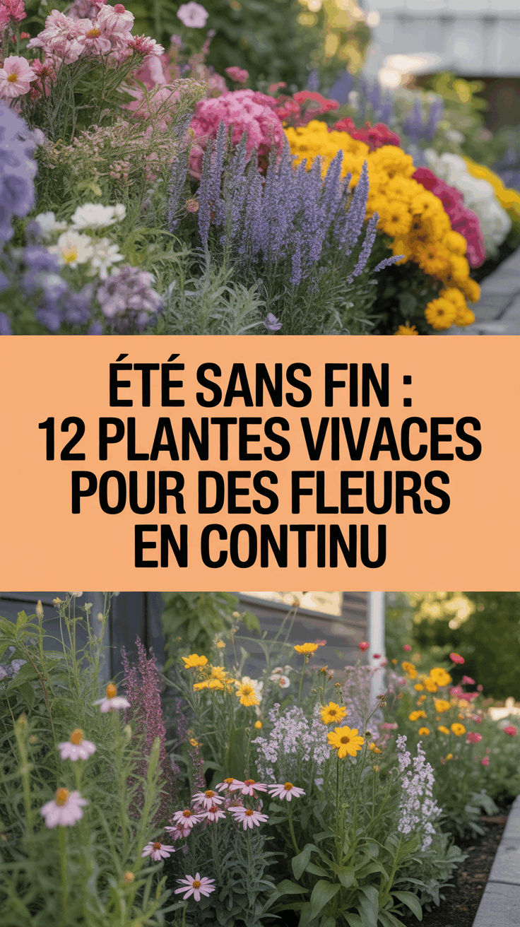Été sans fin : 12 plantes vivaces pour des fleurs en continu