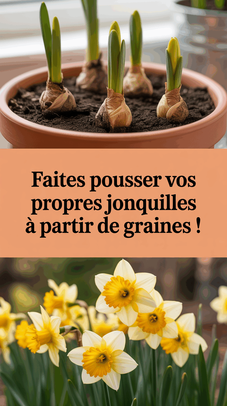 Faites Pousser Vos Propres Jonquilles à Partir de Graines !