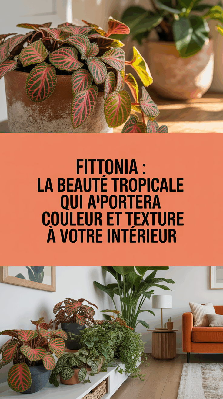 Fittonia : La beauté tropicale qui apportera couleur et texture à votre intérieur