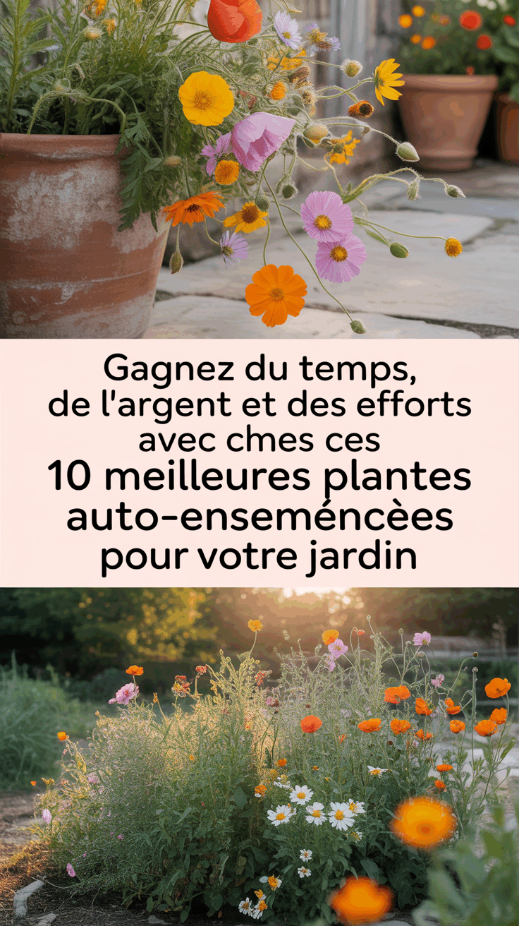 Gagnez du temps, de l&rsquo;argent et des efforts avec ces 10 meilleures plantes auto-ensemencées pour votre jardin