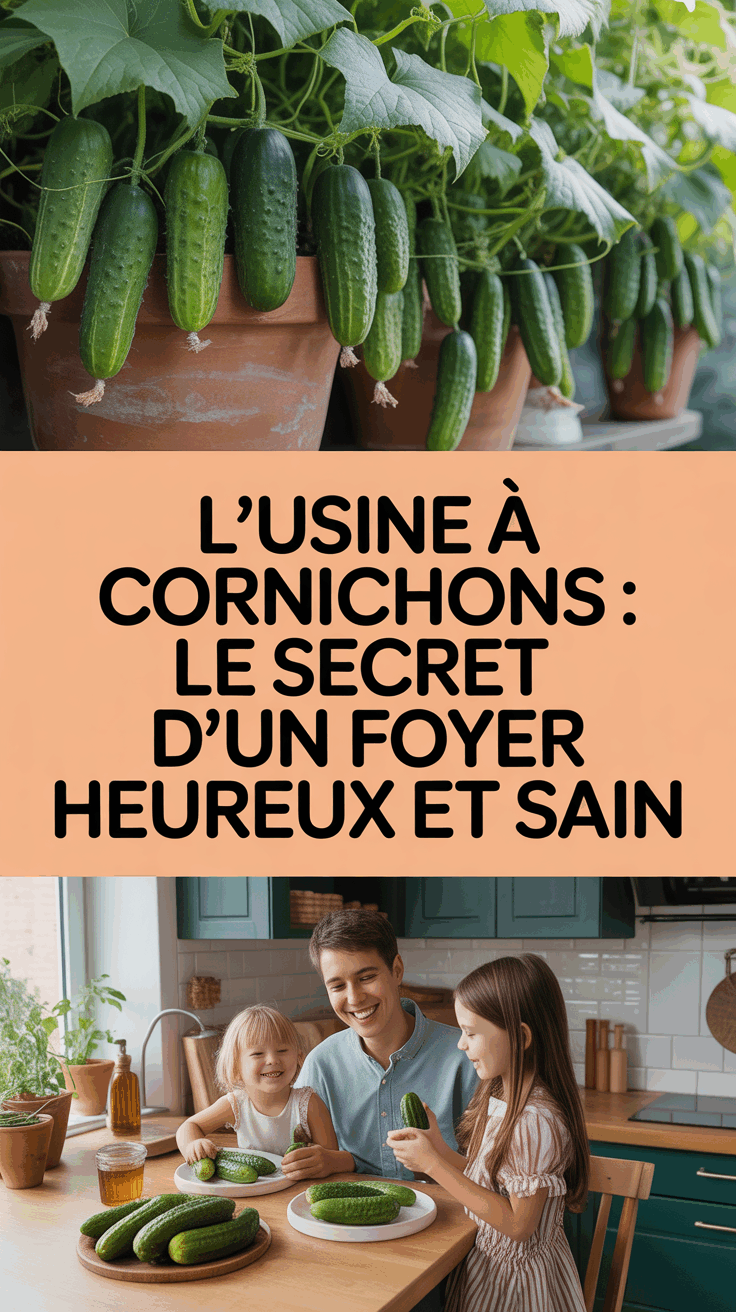 L&rsquo;Usine à Cornichons : Le Secret d&rsquo;un Foyer Heureux et Sain
