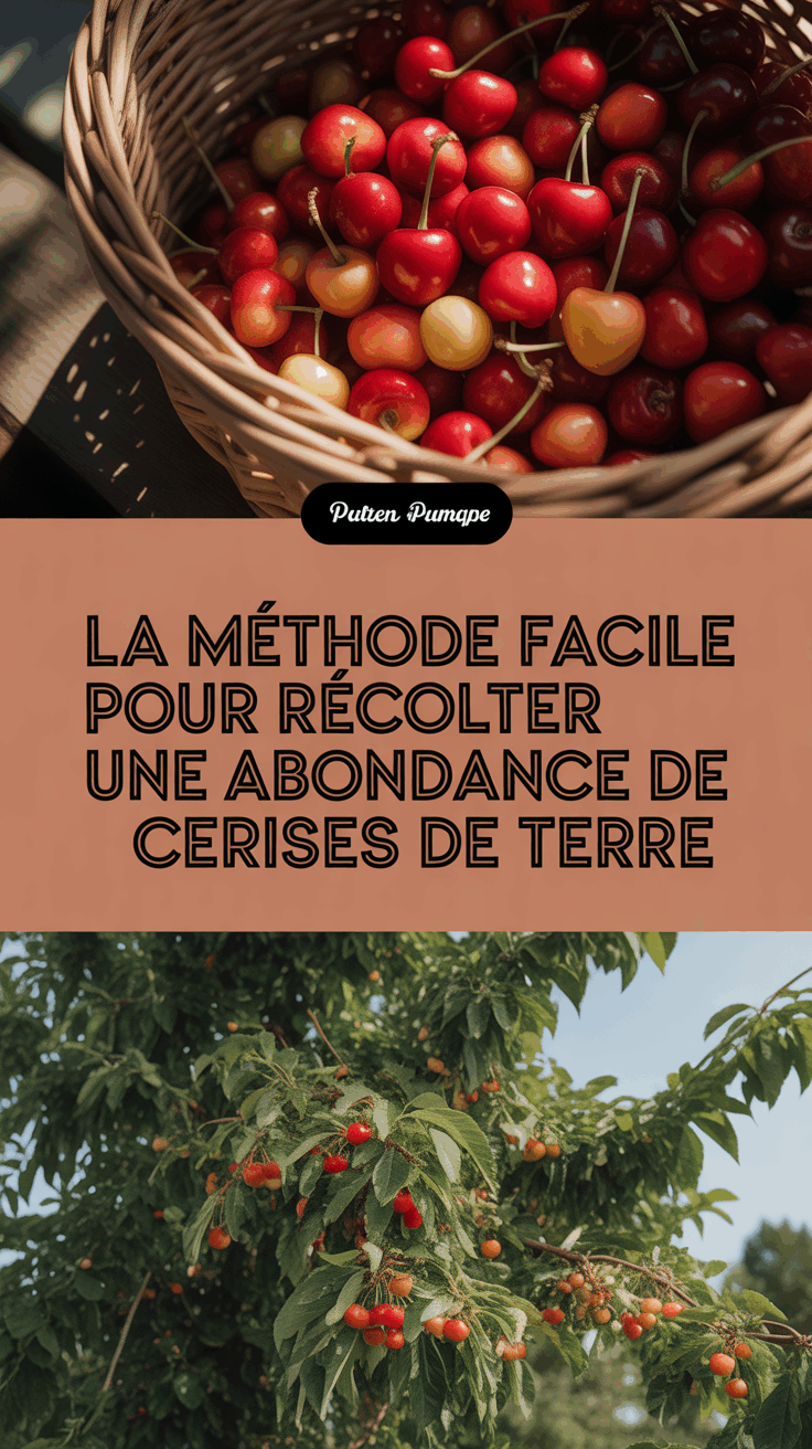 La méthode facile pour récolter une abondance de cerises de terre