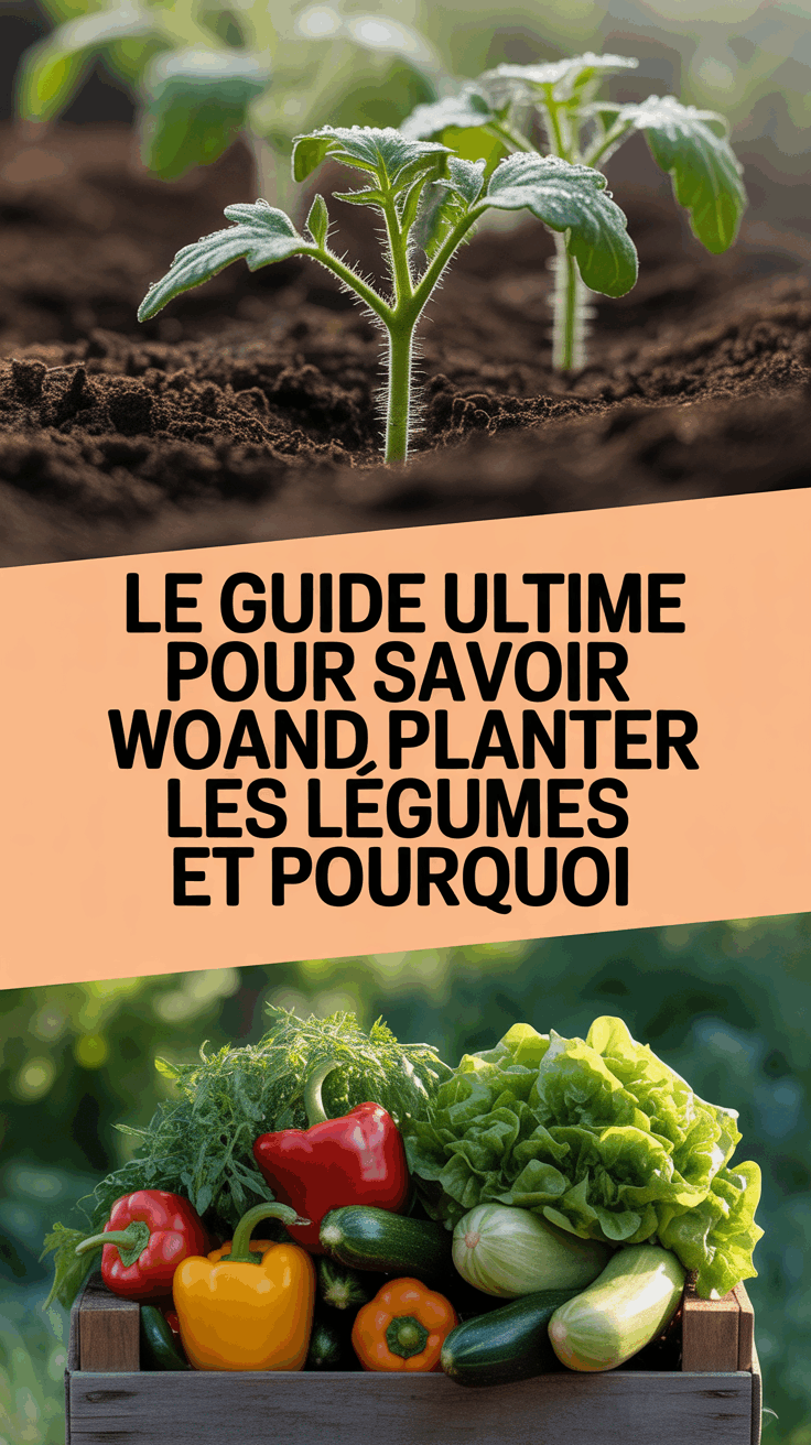 Le guide ultime pour savoir quand planter les légumes et pourquoi
