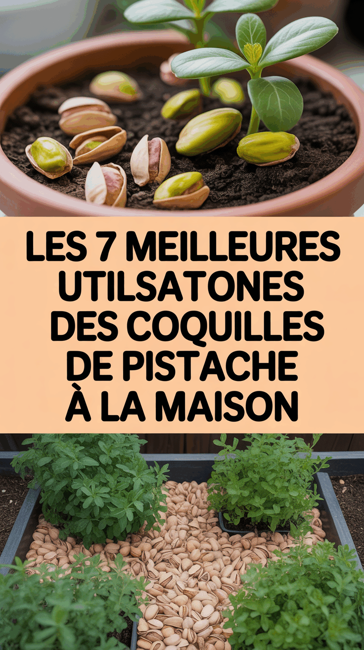 Les 7 meilleures utilisations des coquilles de pistache à la maison