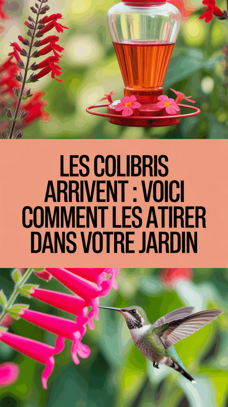 Les Colibris Arrivent : Voici Comment Les Attirer Dans Votre Jardin