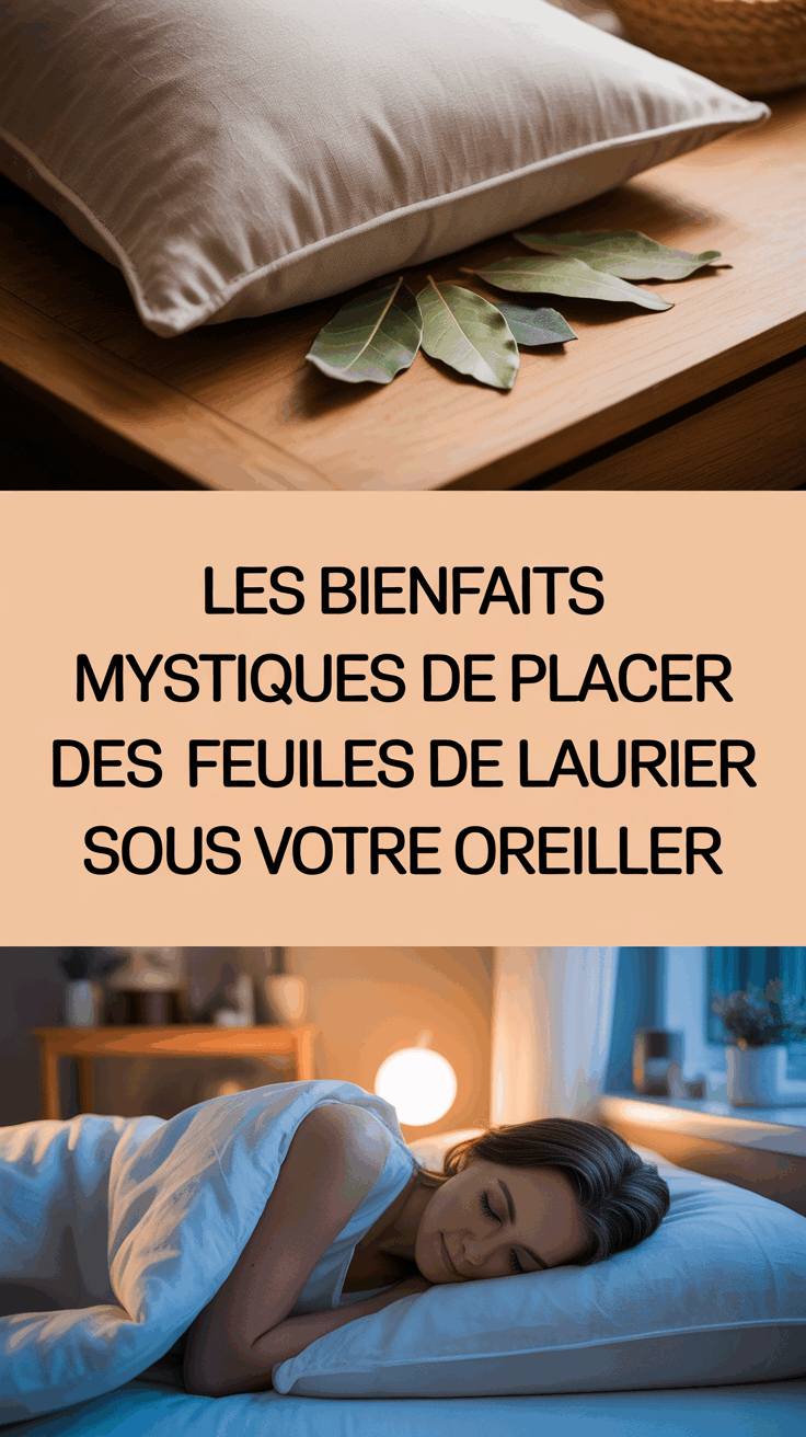 Les bienfaits mystiques de placer des feuilles de laurier sous votre oreiller