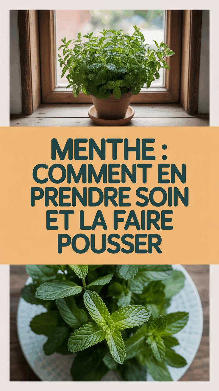 Menthe : comment en prendre soin et la faire pousser