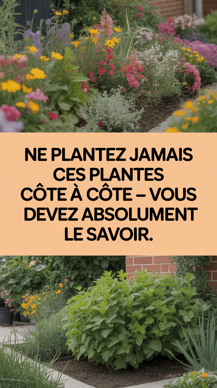 Ne plantez jamais ces plantes côte à côte – vous devez absolument le savoir.