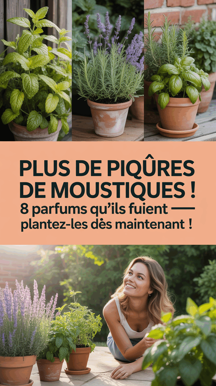 Plus de piqûres de moustiques ! 8 parfums qu’ils fuient — Plantez-les dès maintenant !