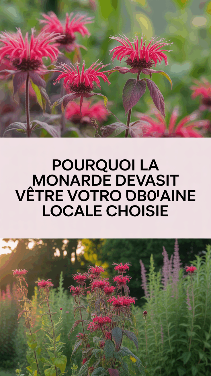 Pourquoi la Monarde Devrait Être Votre Prochaine Plante Locale Choisie
