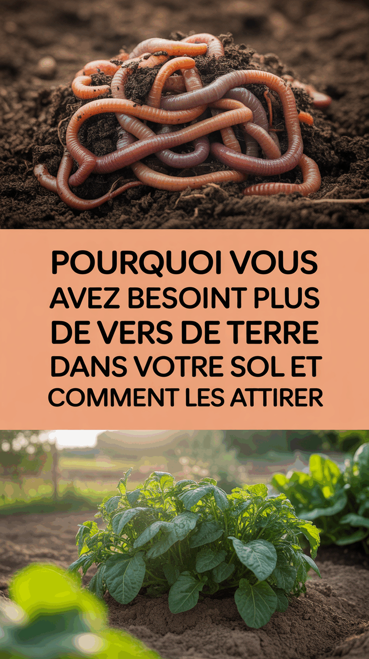 Pourquoi vous avez besoin de plus de vers de terre dans votre sol et comment les attirer