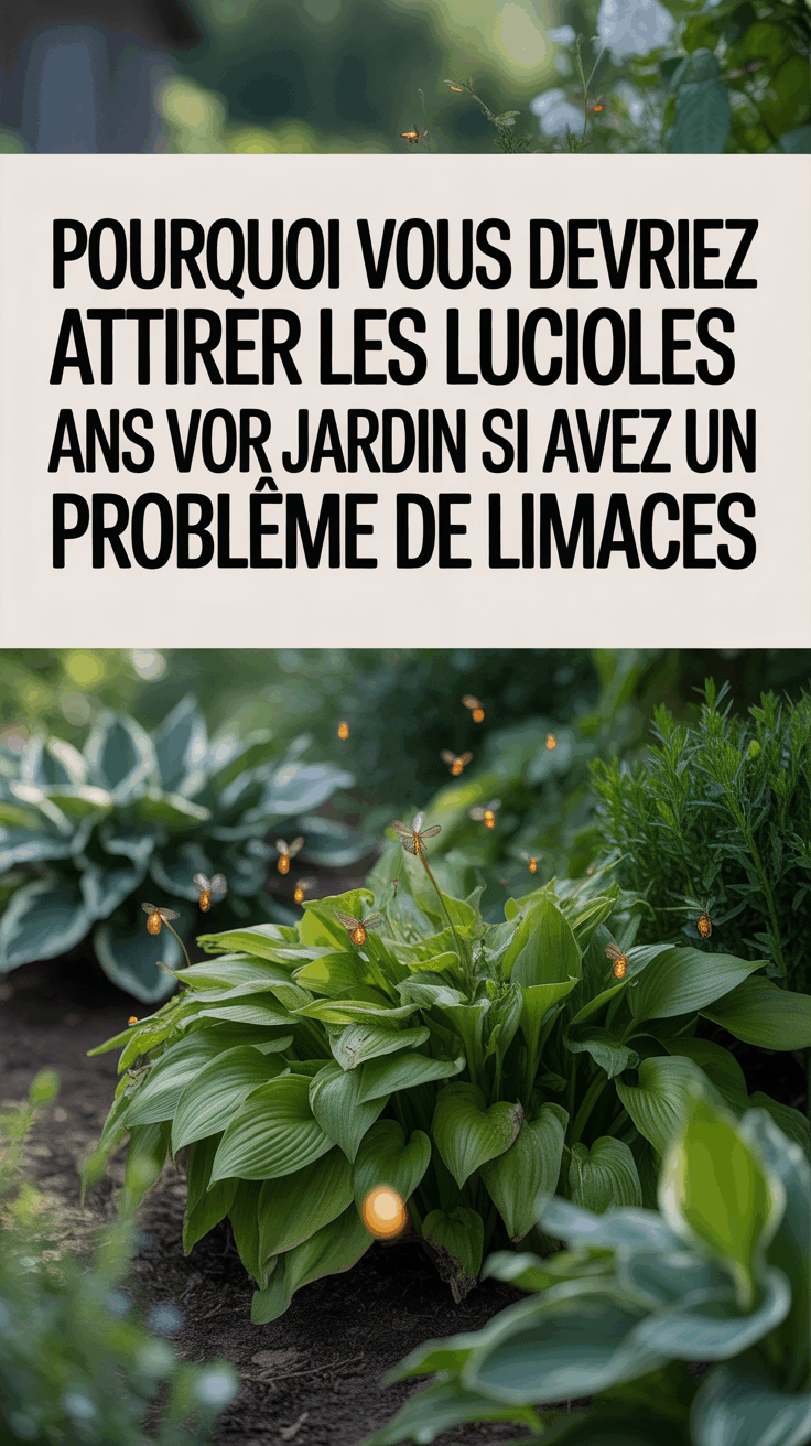 Pourquoi vous devriez attirer les lucioles dans votre jardin si vous avez un problème de limaces