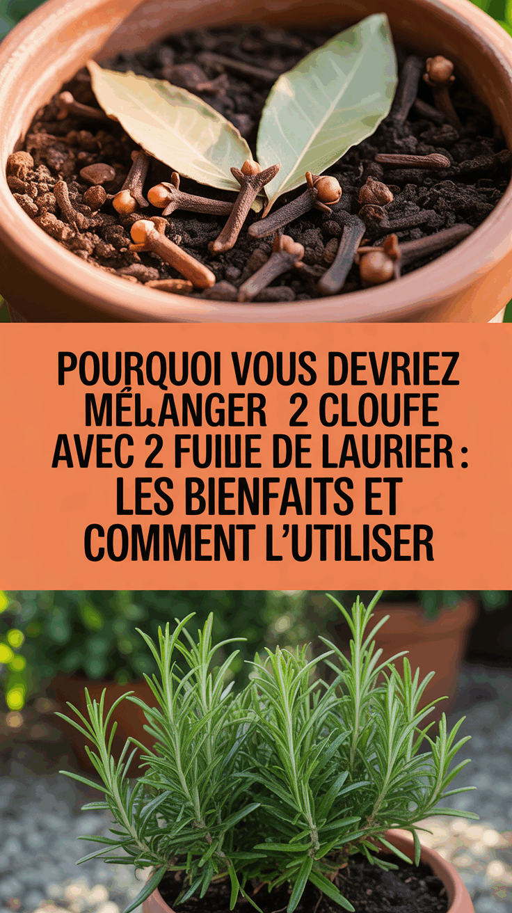 Pourquoi vous devriez mélanger 2 clous de girofle avec 2 feuilles de laurier : les bienfaits et comment l’utiliser