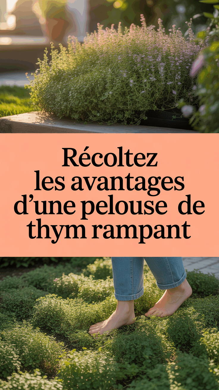 Récoltez les avantages d&rsquo;une pelouse de thym rampant