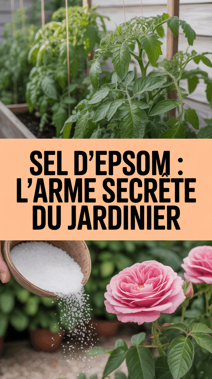 Sel d'Epsom : L'Arme Secrète du Jardinier