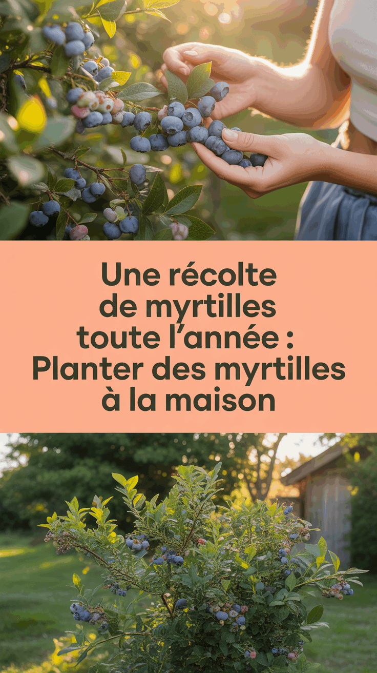Une Récolte de Myrtilles Toute l&rsquo;Année : Planter des Myrtilles à la Maison
