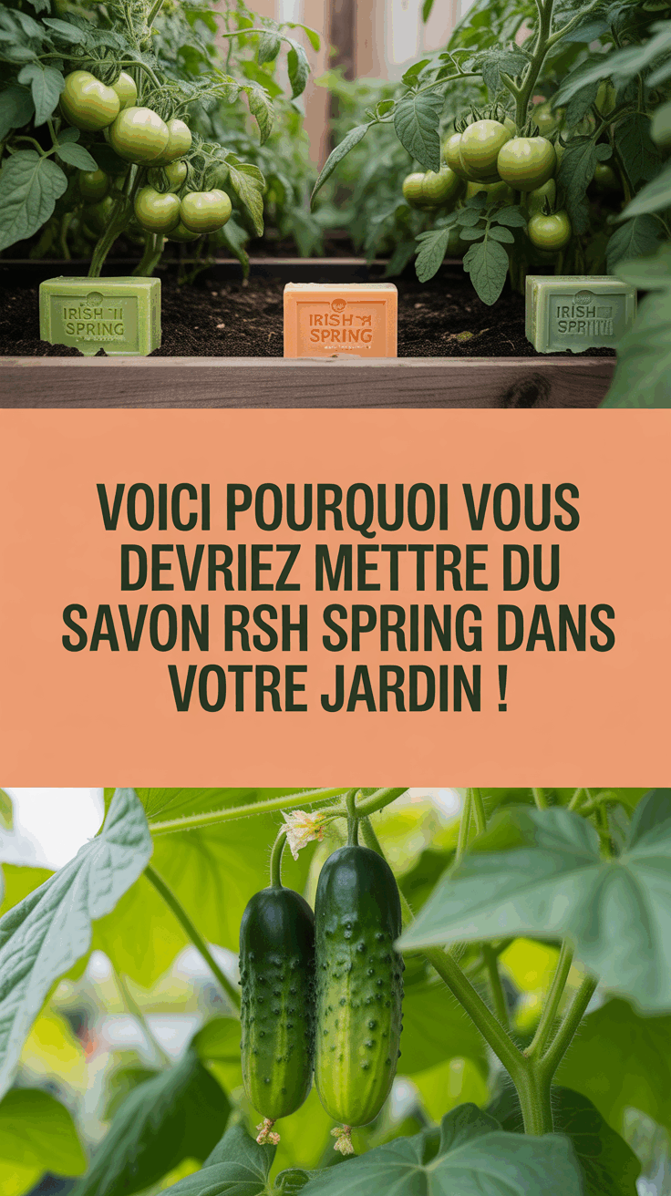 Voici pourquoi vous devriez mettre du savon Irish Spring dans votre jardin !