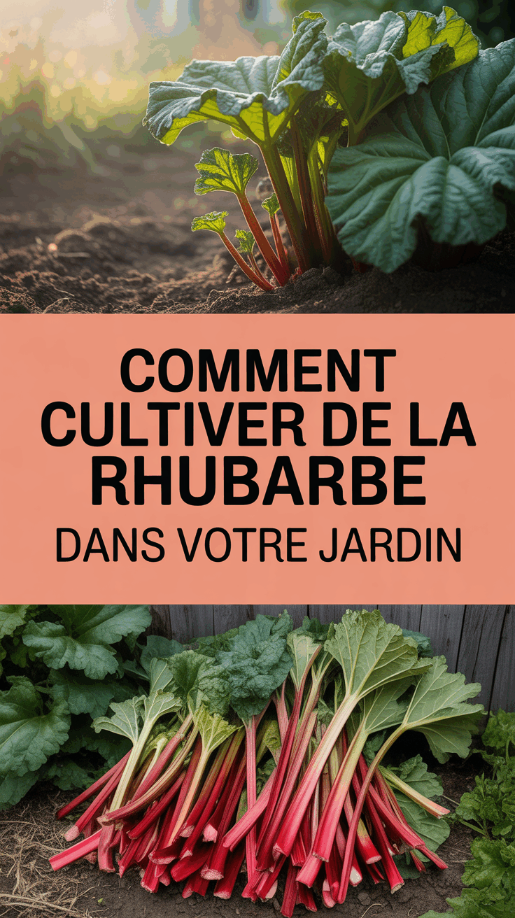 Comment cultiver de la rhubarbe dans votre jardin