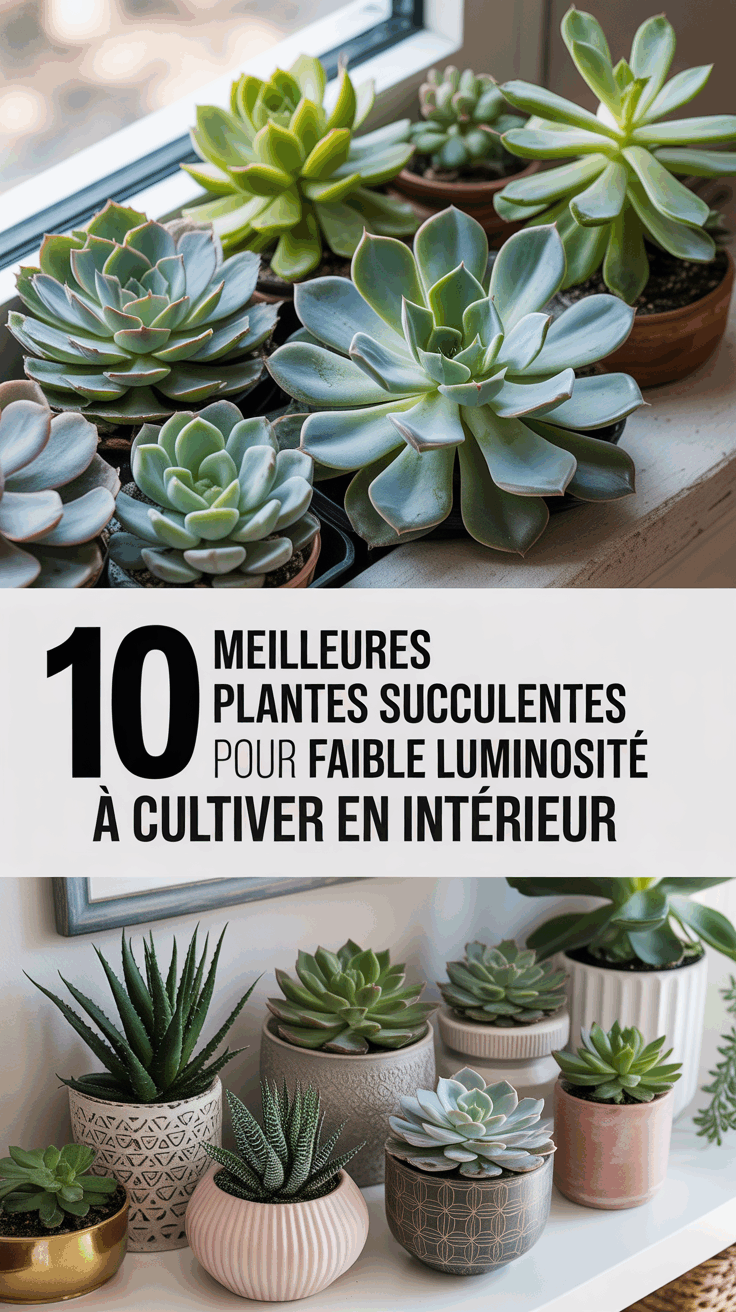 10 Meilleures Plantes Succulentes Pour Faible Luminosité À Cultiver En Intérieur