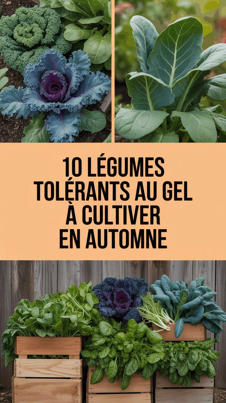 10 légumes tolérants au gel à cultiver en automne