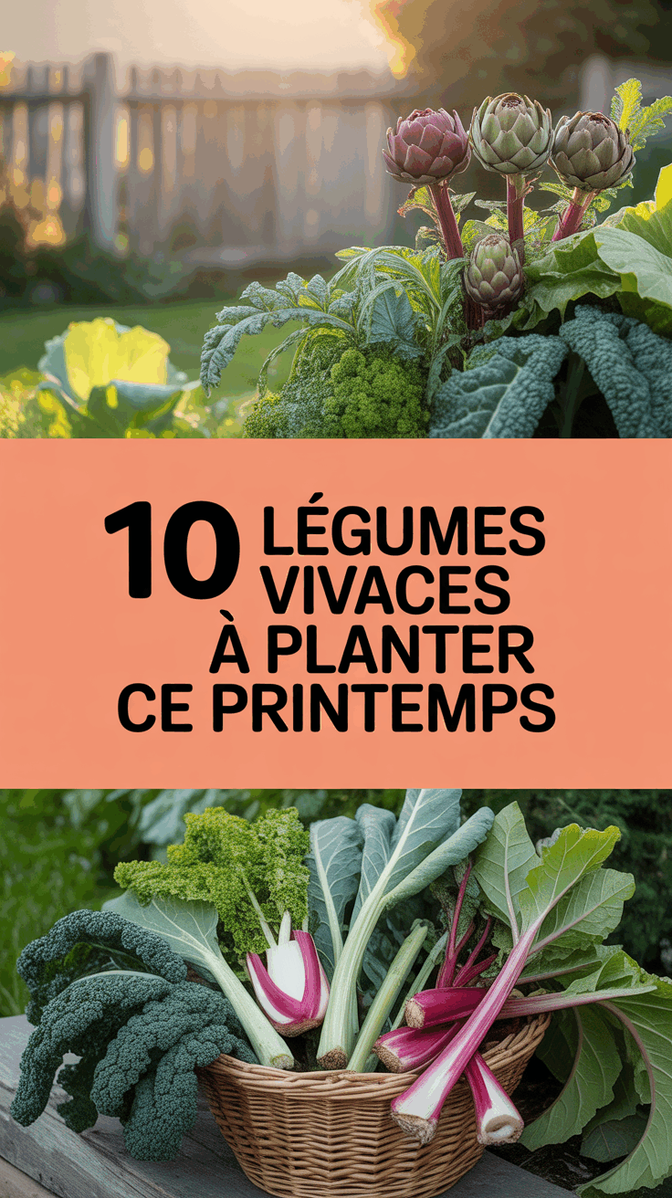 10 légumes vivaces à planter ce printemps