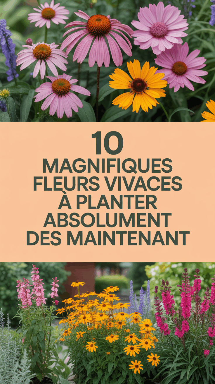 10 magnifiques fleurs vivaces à planter absolument dès maintenant