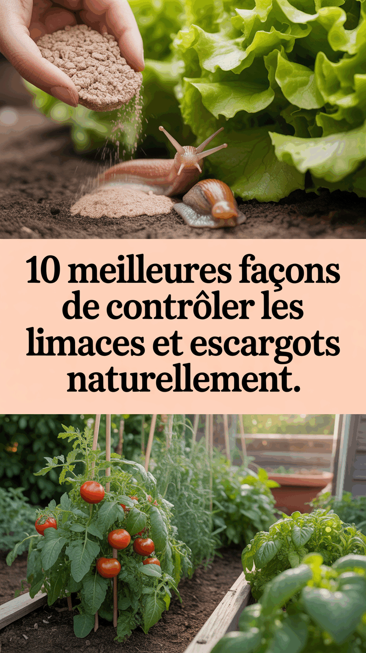 10 meilleures façons de contrôler les limaces et escargots naturellement.