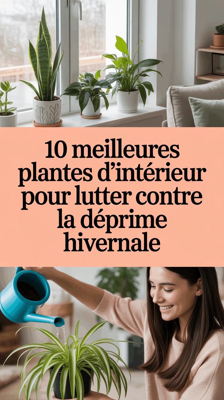 10 meilleures plantes d’intérieur pour lutter contre la déprime hivernale
