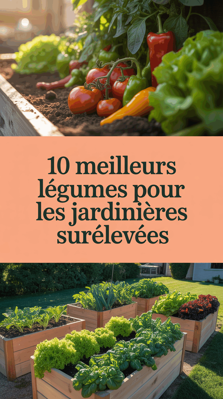 10 meilleurs légumes pour les jardinières surélevées
