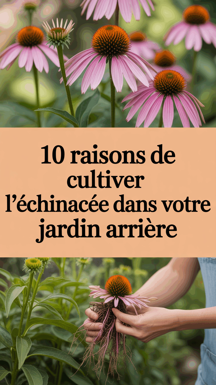 10 raisons de cultiver l'échinacée dans votre jardin arrière