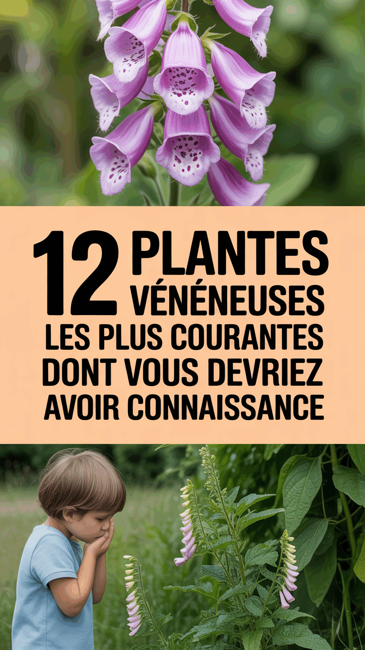 12 Plantes Vénéneuses les Plus Courantes Dont Vous Devriez Avoir Connaissance