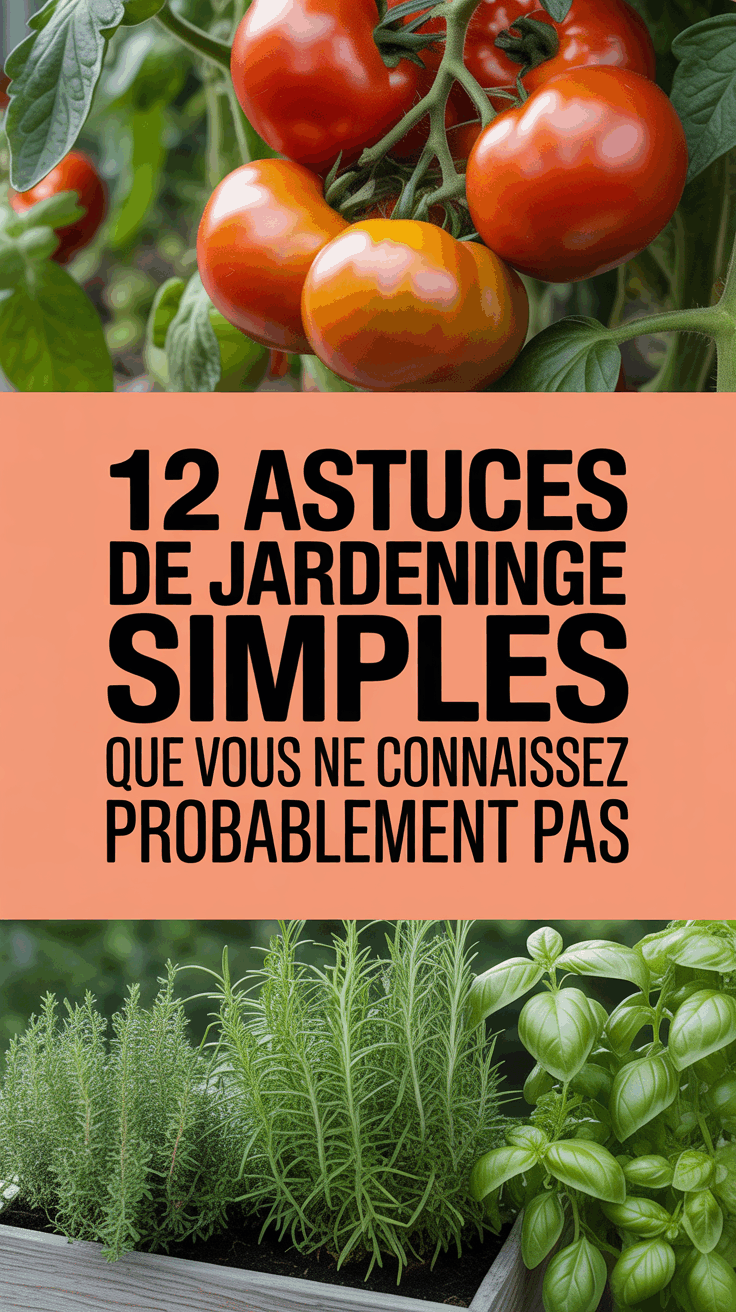 12 astuces de jardinage simples que vous ne connaissez probablement pas