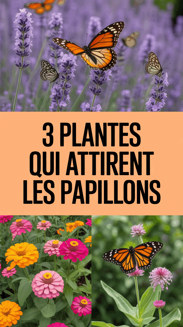3 Plantes Qui Attirent les Papillons