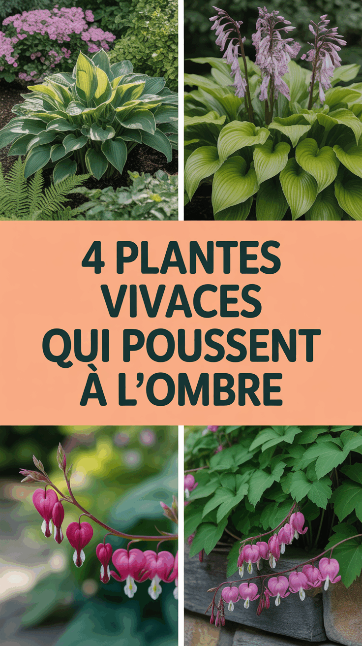 4 Plantes Vivaces Qui Poussent À L’Ombre