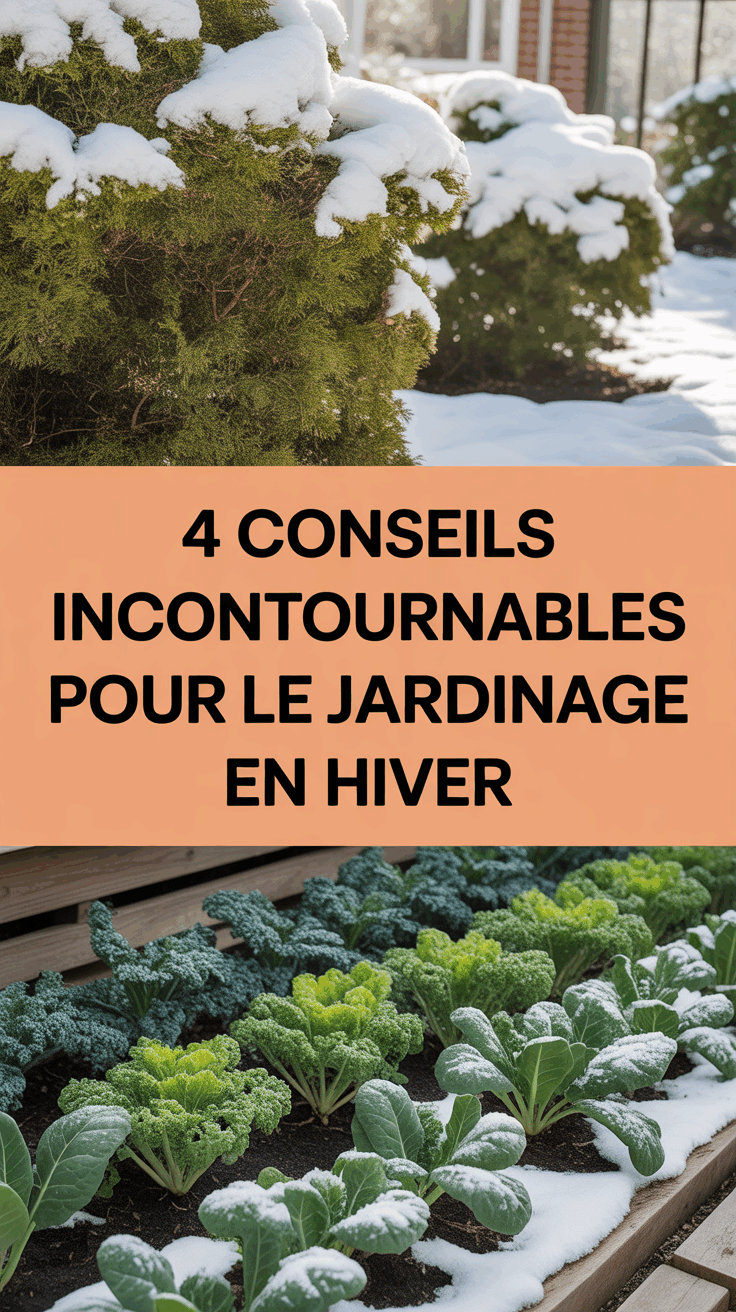 4 conseils incontournables pour le jardinage en hiver