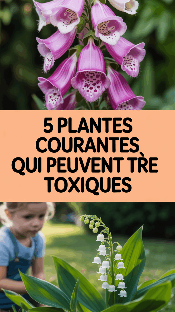 5 Plantes Courantes Qui Peuvent Être Très Toxiques